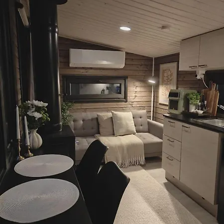 Holiday home Borealis Village 5 With A Nature View, Fireplace, Sauna, Kitchen